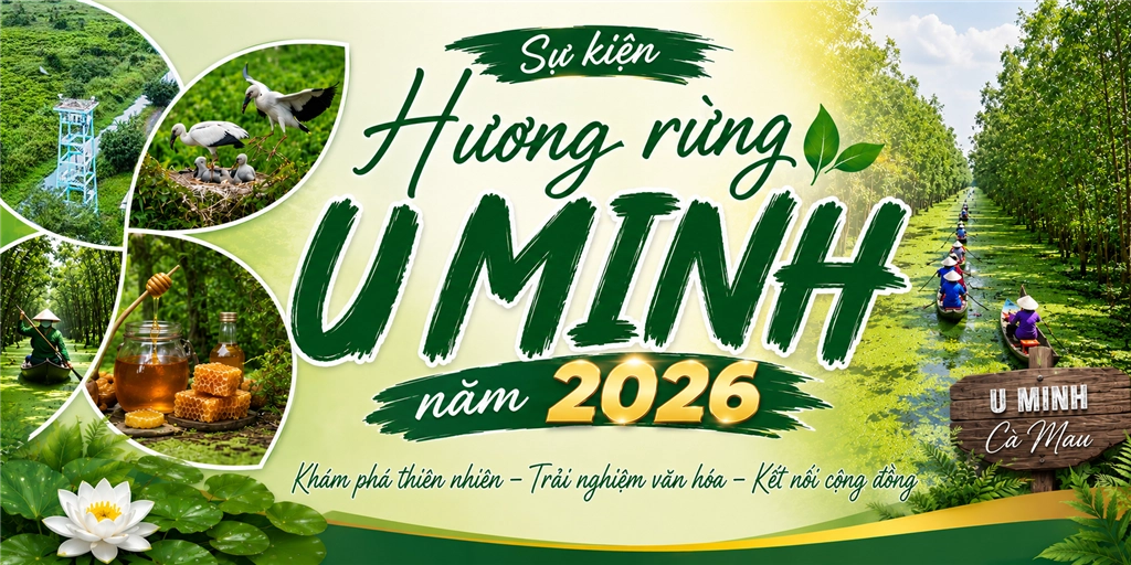 Chuỗi sự kiện văn hóa "Hương rừng U Minh"