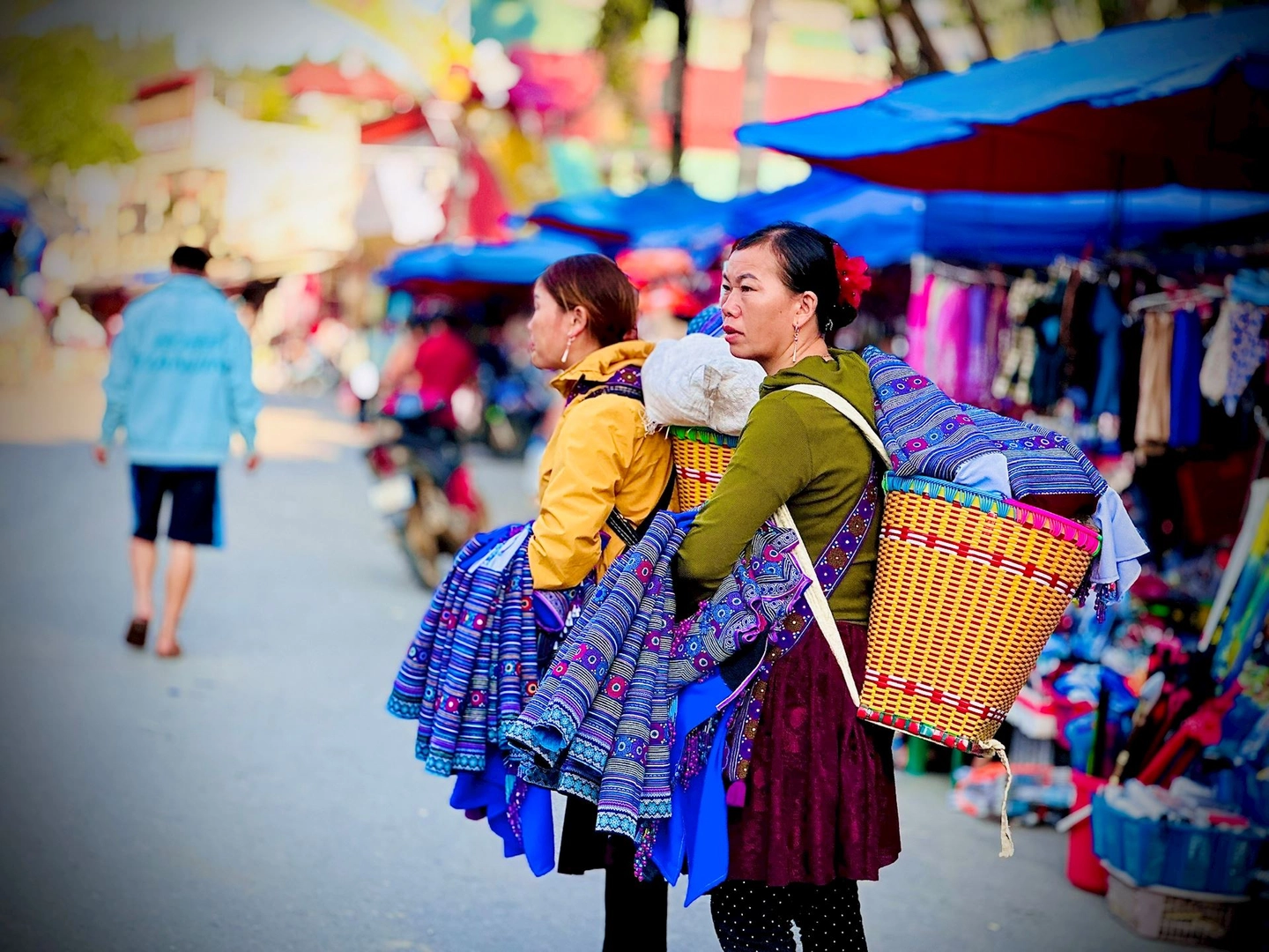 Không gian văn hóa “Sắc màu chợ phiên Bắc Hà”